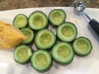 Cucumber cups