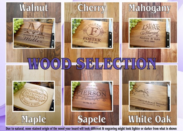 PERSONALIZED CUTTING BOARD
